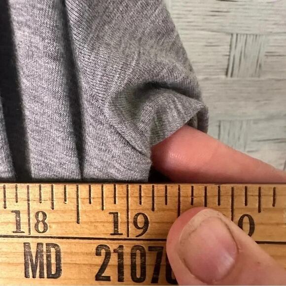 Press Womens cardigan gray pleaded layer look bohemian fall Lagenlook casual - Picture 9 of 10